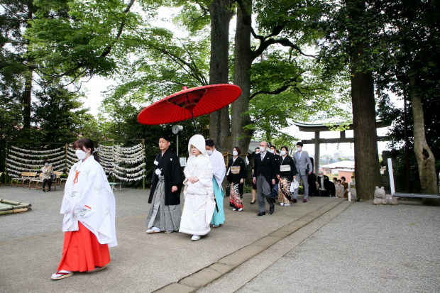 神社挙式:参進の儀